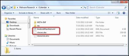 Click here to view the enlarged image Android Malware