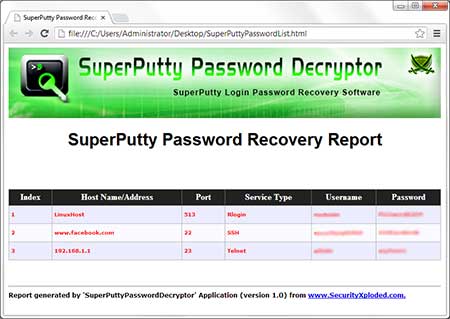 SuperPuttyPasswordDecryptor